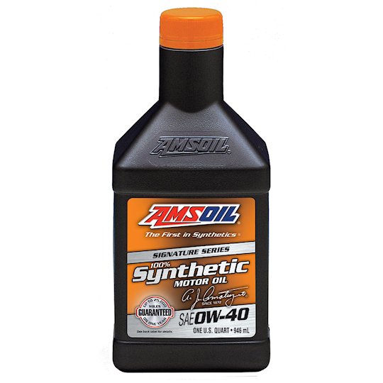 AMSOIL 0W-40 Signature Series 100% Synthetic
